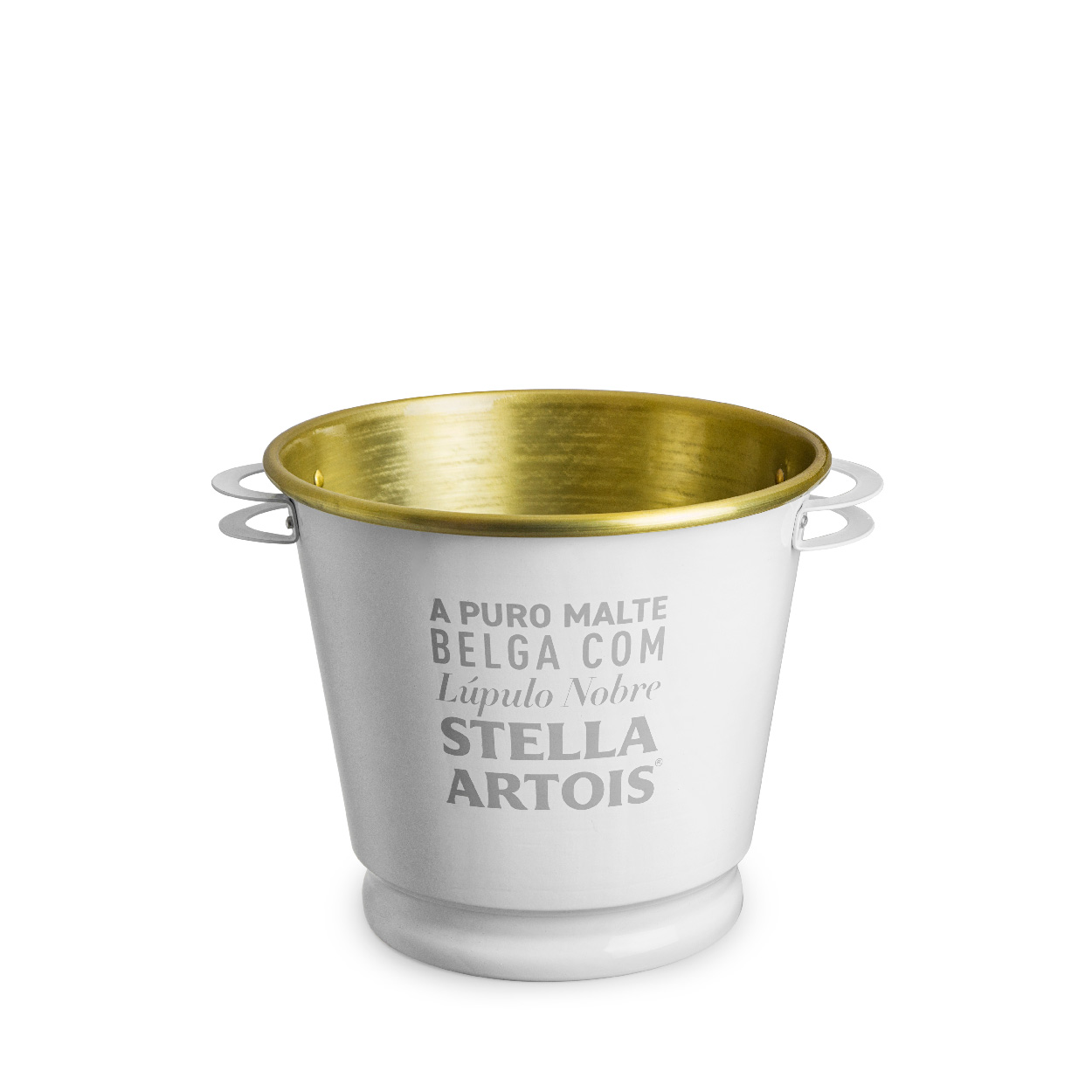 Balde de gelo personalizado em alumínio Stella Artois