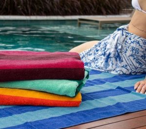 toalha beach stripes